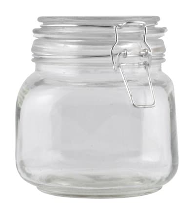 Day krukka með spennuloki glær 0,75ltr 1