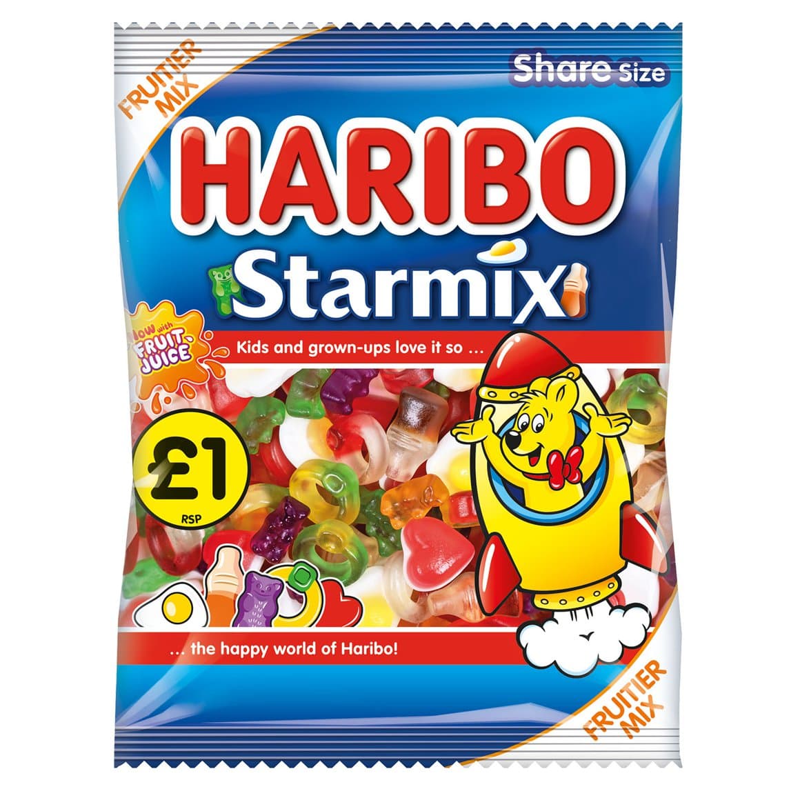 Haribo hlaup starmix 140gr 1