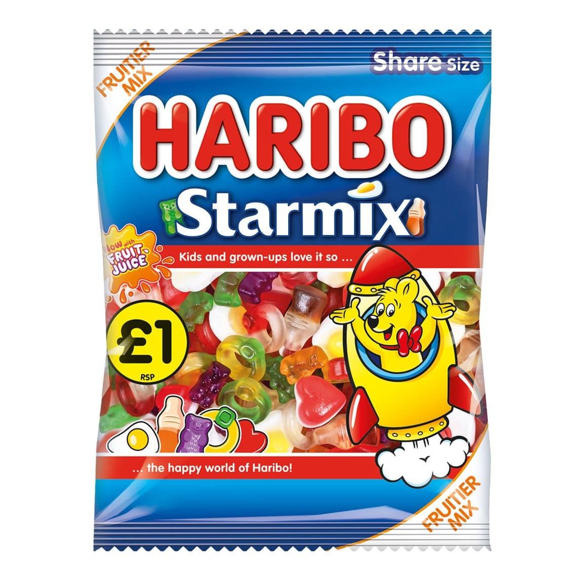 Haribo hlaup starmix 140gr 1