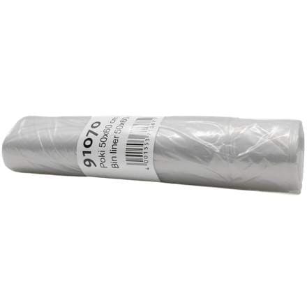 RV poki glær 50x60cm 30l 15my LD 50stk