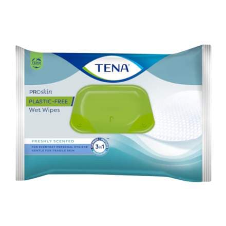 TENA Blautklútar, plastfríir 48 stk