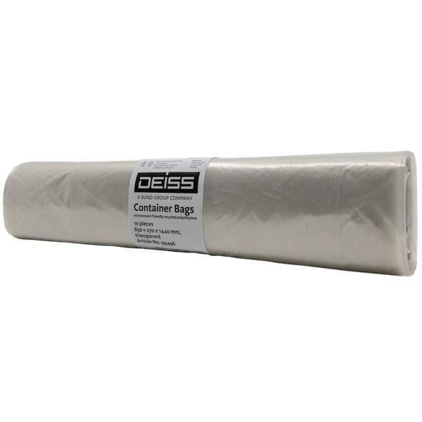 Deiss poki glær 92x144cm 140L LD 10stk