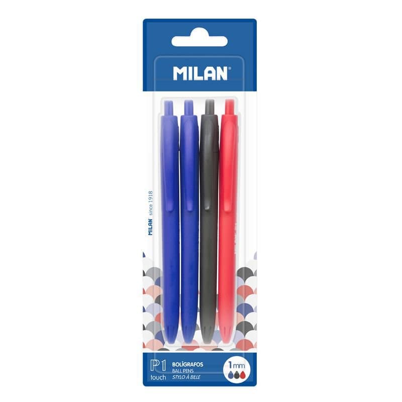 Milan kúlupenni P1, 4 í pk. 1