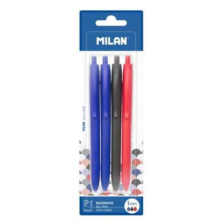 Milan kúlupenni P1, 4 í pk.
