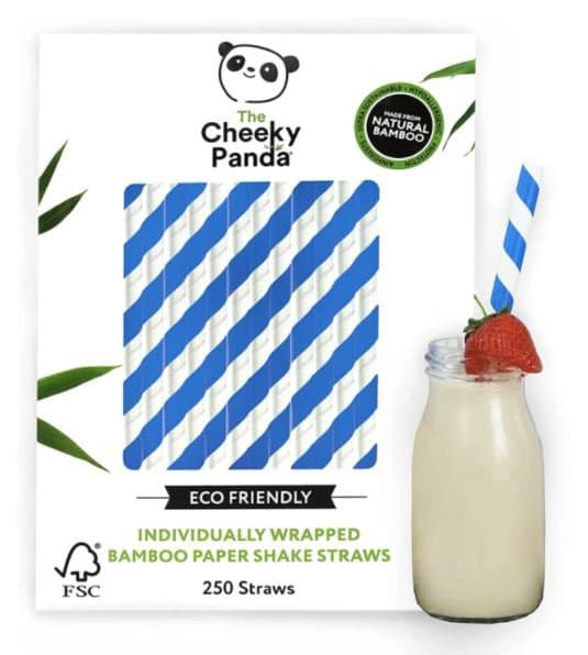 The Cheeky Panda bambus Shake sogrör 10mm bl. 250 1