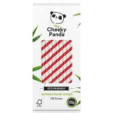 The Cheeky Panda bambus sogrör 6mm rau. 250stk 1