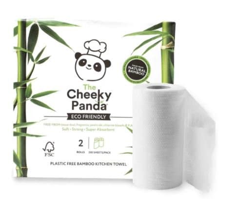 The Cheeky Panda bambus eldhúsrúllur 2pk 1