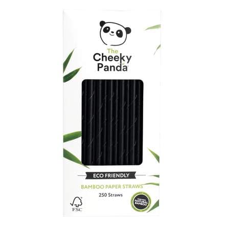 The Cheeky Panda bamb. sogr. stutt sv. 6mm 250 stk