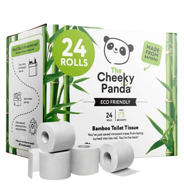 The Cheeky Panda bambus WC pappír 24stk