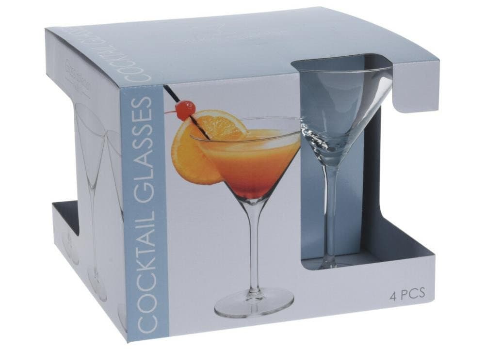 Glös martini 26cl, 4stk  1