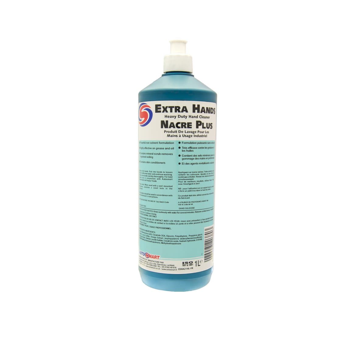 Autosmart handþvottakrem ExtraHands, 1l 1