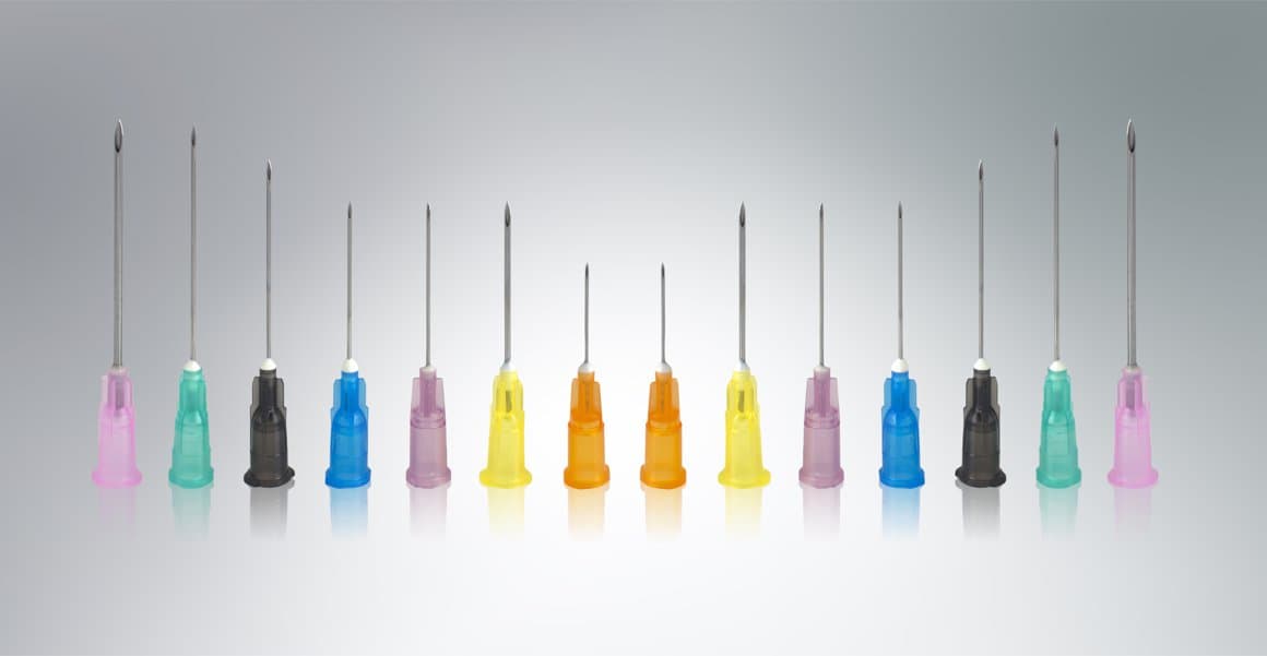 Chirana hypodermic needle 14Gx80mm, green 100 stk. 3