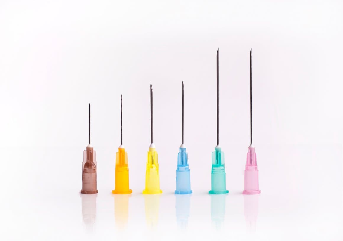 Chirana hypodermic needle 14Gx80mm, green 100 stk. 2