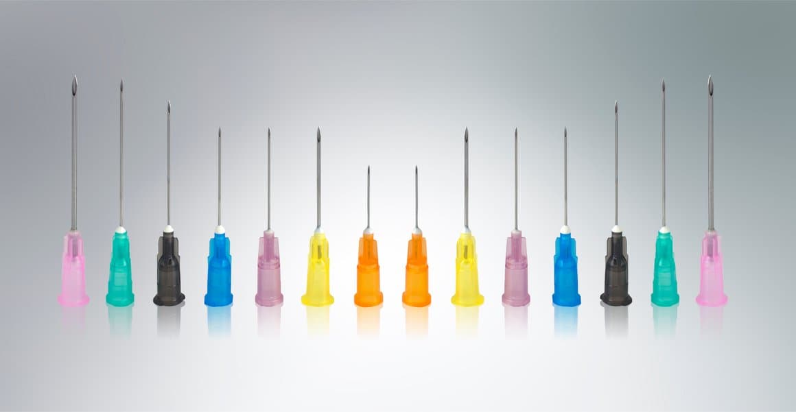 Chirana hypodermic needle 14Gx80mm, green 100 stk. 3