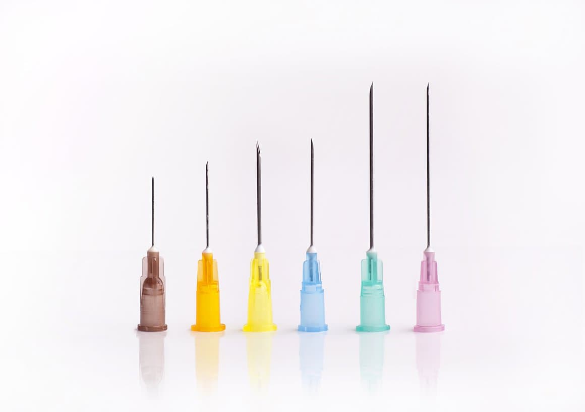 Chirana hypodermic needle 23Gx40mm, blue 100 stk 1