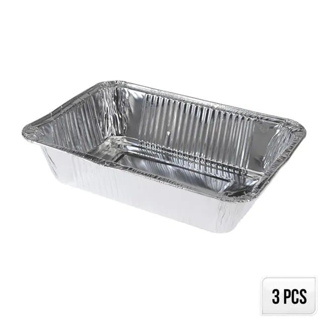 BBQ álbakki 22x15,5x4,5cm 4stk 2