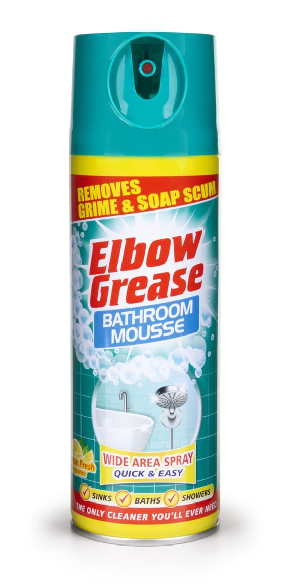 Elbow grease baðherbergishreinsir lemon froða 400ml 1