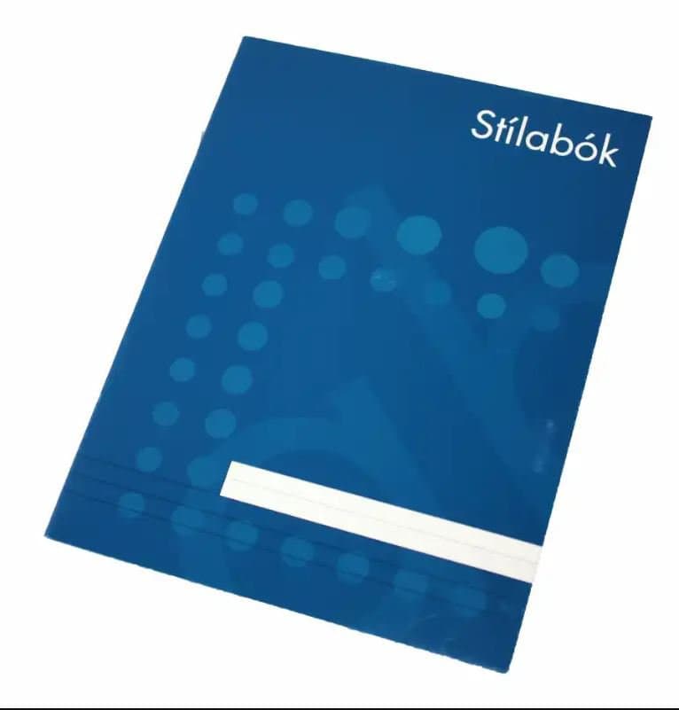 Stílabók A5 lína blá 1