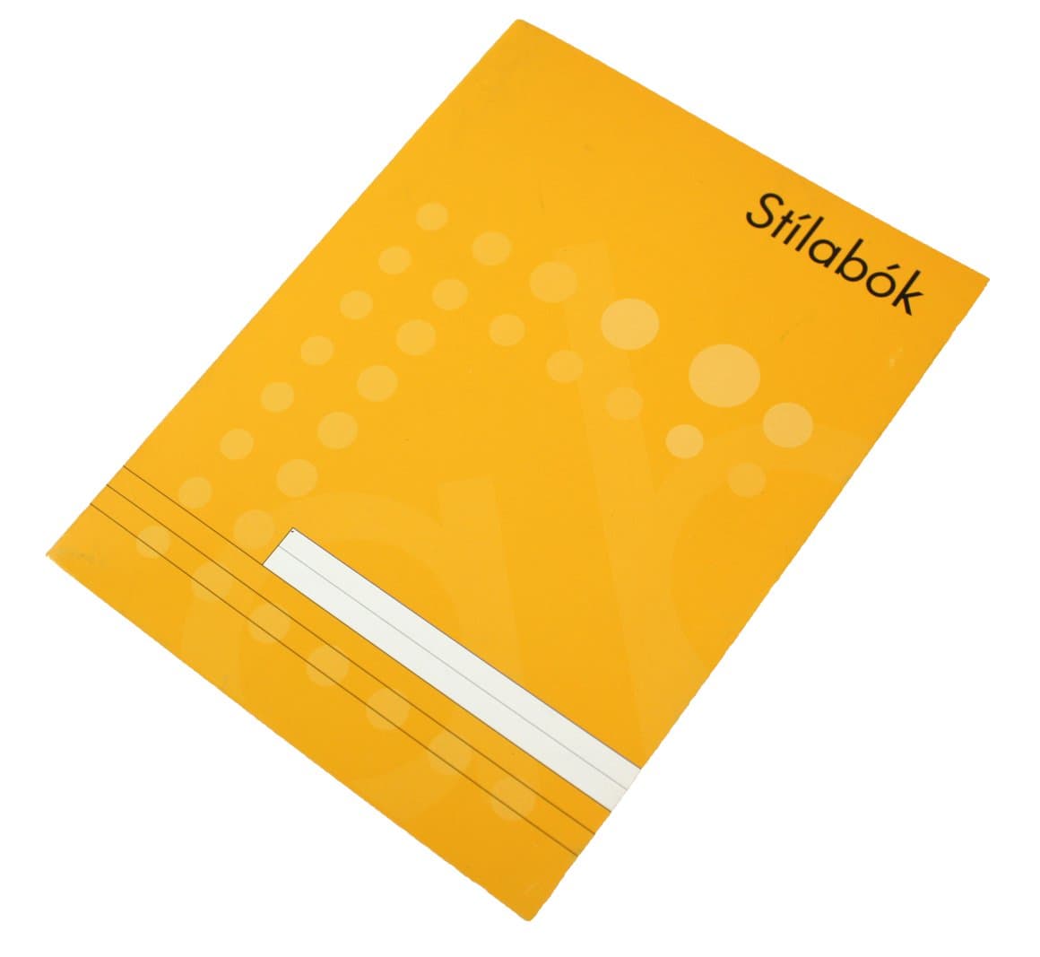 Stílabók A5 lína gul 1