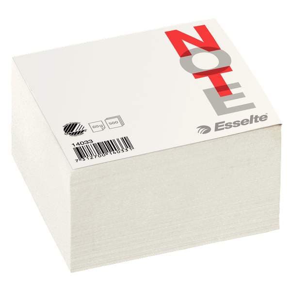 Esselte minnismiðar 10x10cm 500blöð