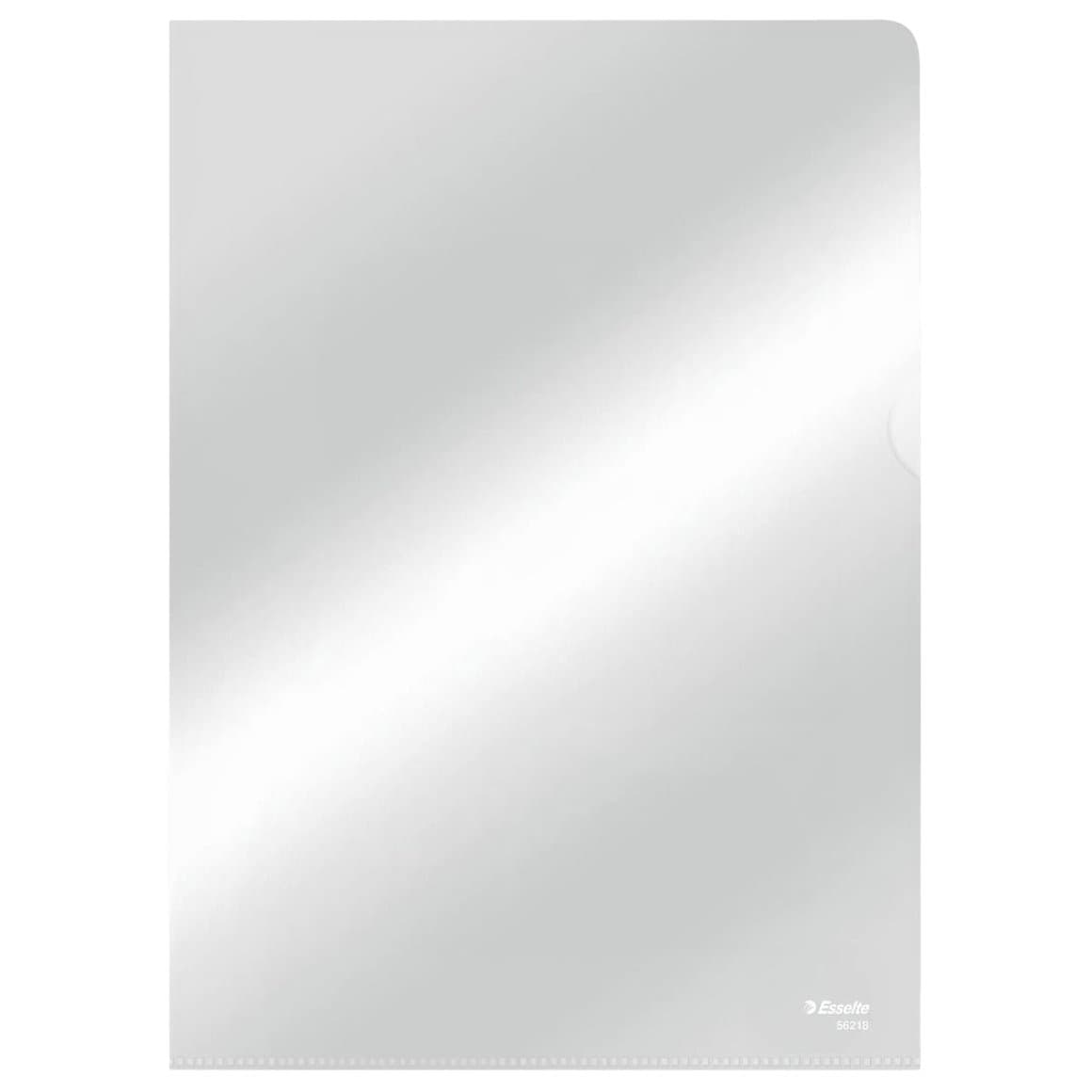 Esselte L-Vasar A4 0,11mm, 100 í pk 1