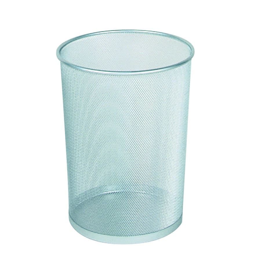 Rubbermaid bréfakarfa stál 19l, silfurlituð 1
