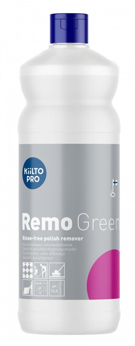 Kiilto Remo Green bónleysir, 1l 1