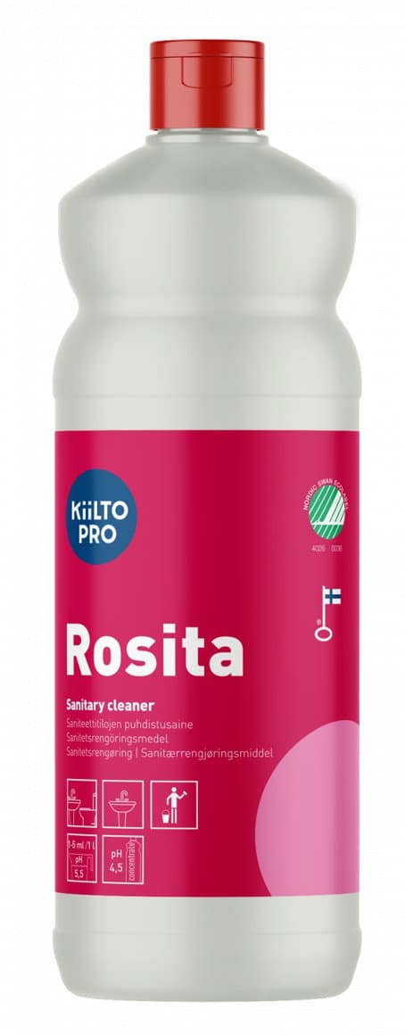 Kiilto Rosita Sani baðherbergishreinsir 1l S 1
