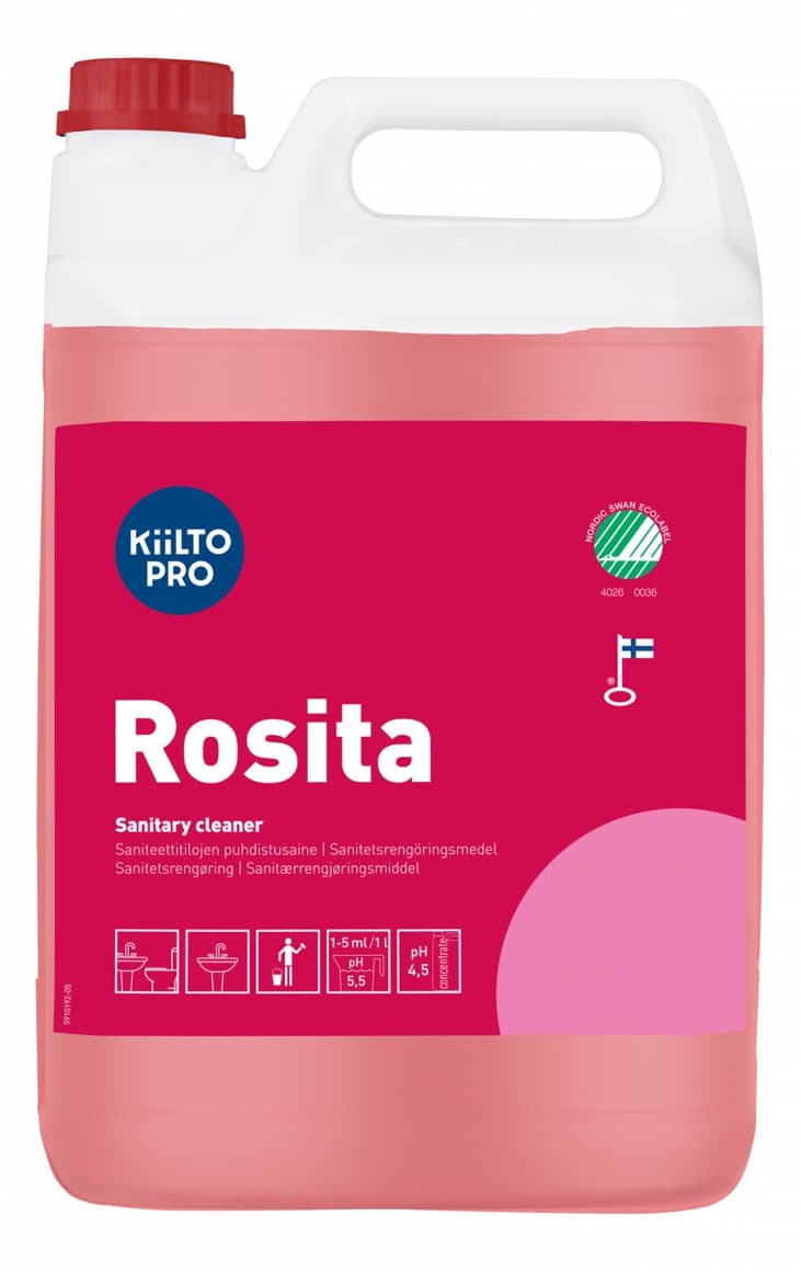 Kiilto Pro Rosita Sani baðherbergishreinsir 5l S 1