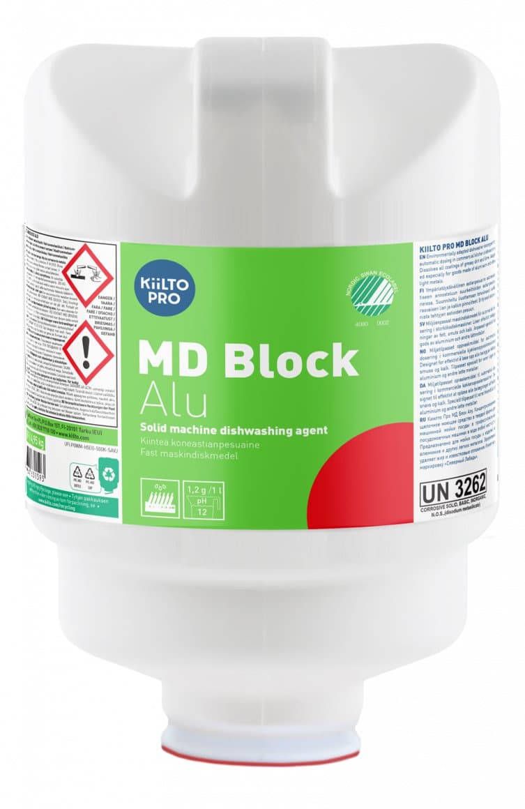 Kiilto MD Block Alu uppþvottavélaefni 4,95kg 1