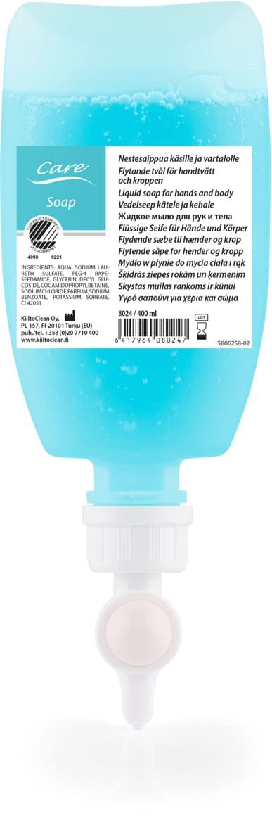 Kiilto Care Dose sturtusápa blómailmur S 400ml 1