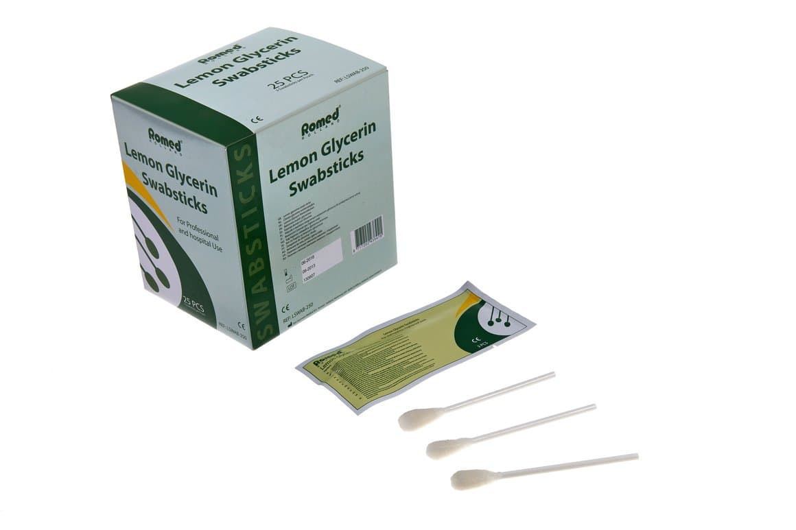 Romed Glycerin munnhreinsipinni, 25x3stk 1