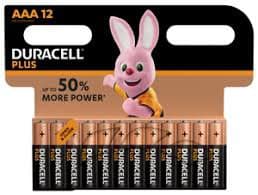Duracell rafhlöður AAA 12stk 1