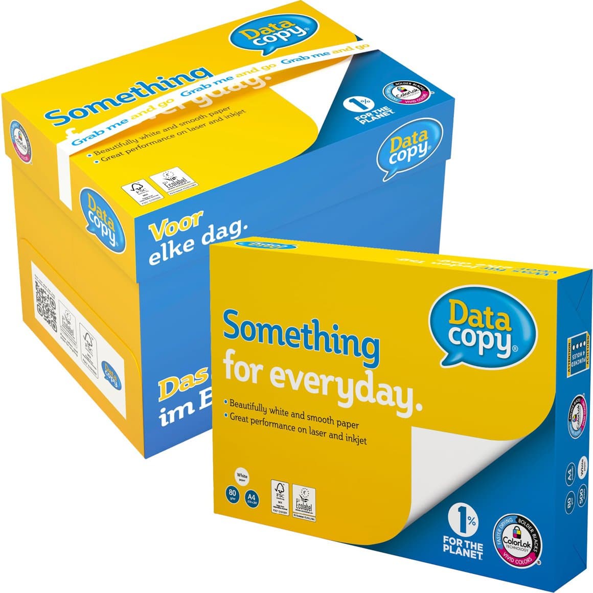 Ljósritunarpappír Data Copy A5 80gr 500blöð 2