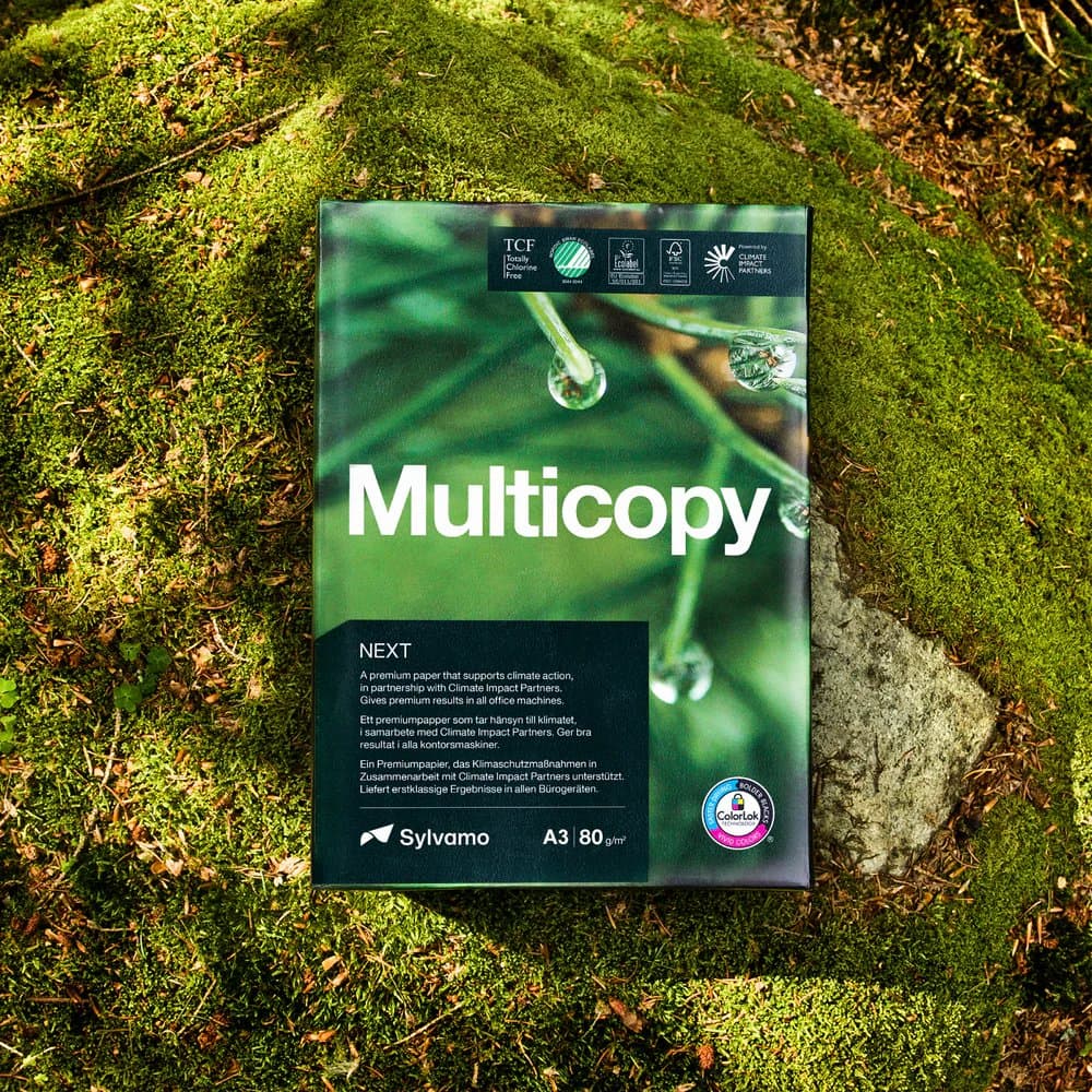 Ljósritunarpappír MultiCopy A3 80gr 500bl 2