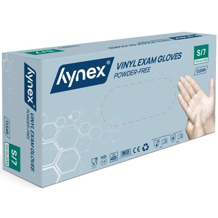 Hynex vinyl hanskar, Small 100stk 1