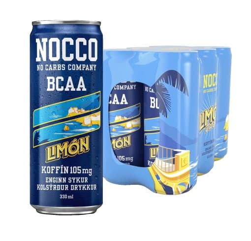 Nocco BCAA Limón 105mg 330ml 1