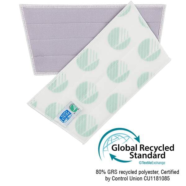 NMF Örtrefjamoppa 30cm, gler, 5 í pk, frönskum, svansvottun