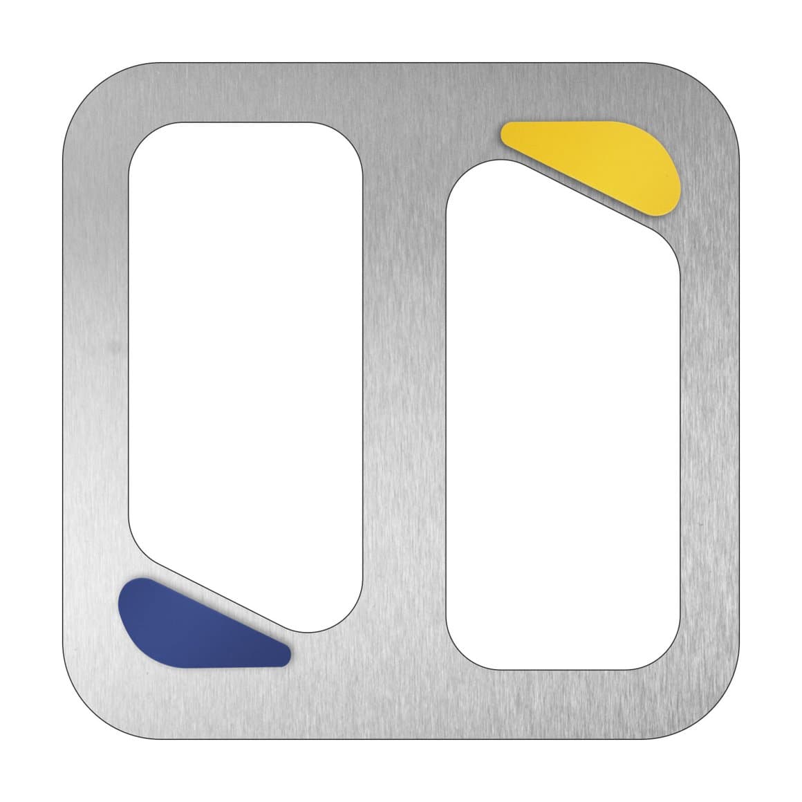 Stil Casa 2falt lok á PU140, grátt 2