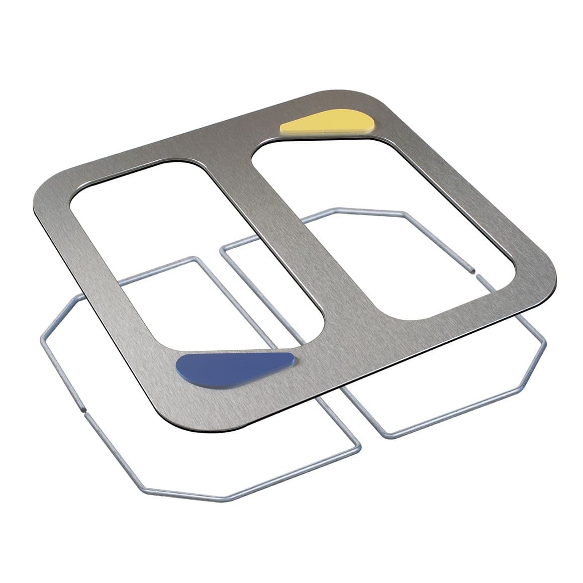 Stil Casa 2falt lok á PU140, grátt 3