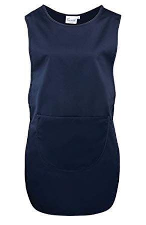 Svunta dökkblá með vasa, small