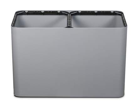 Stil Casa fata 2 hólf stál, 140ltr, grá