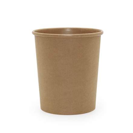 Pappabox súpu bioware 950ml, brúnt 25stk 