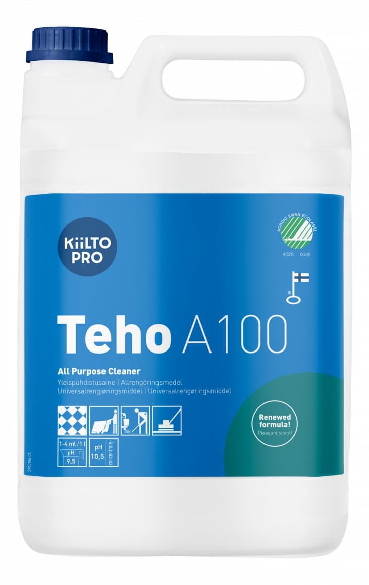 Kiilto Teho 100A grunnhreinsir 5l S 1