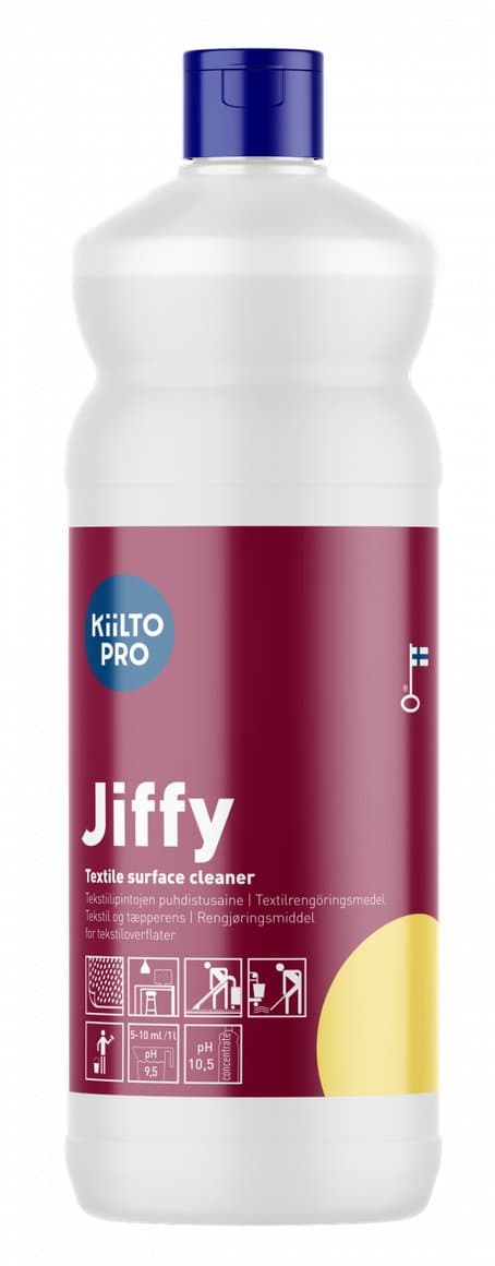 Kiilto Pro Jiffy teppahreinsir 1l 1