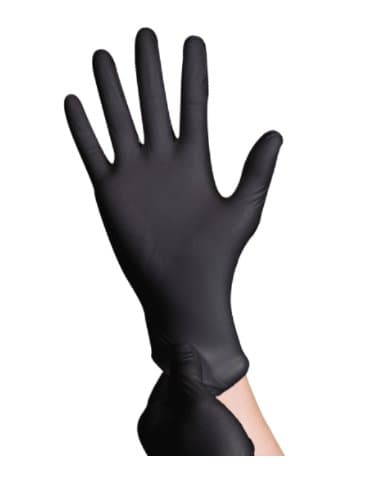 RV Top Glove nitrile hanskar svartir L 100stk 1