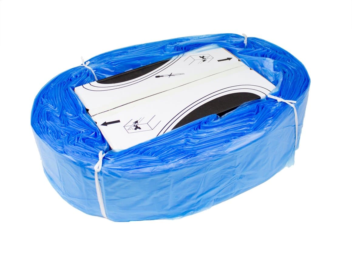 Tubesac poki blár "sá litli" 57cm x 60m 1