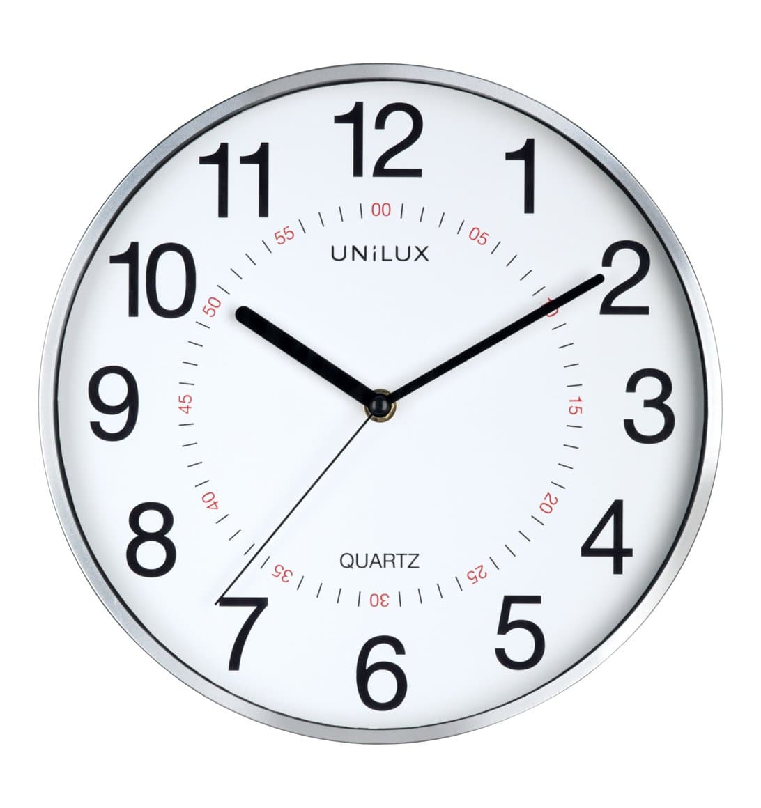 Unilux veggklukka grá, 28cm 1