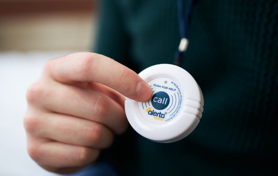 Alerta Wireless Nurse Call Button 2