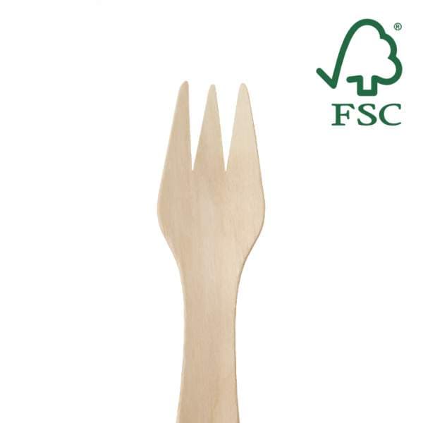 Trégafflar bioware 15,5cm, 100stk